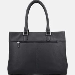 Schoolhandtassen | Dames Laptoptassen^Charm London Washington handtas met laptopvak 15 inch blauw