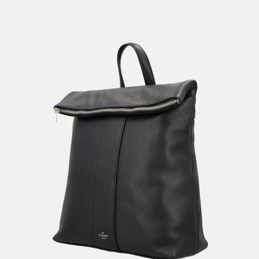 Vrijetijd Rugzakken | Fashion Rugzakken^Charm London Washington rugzak zwart