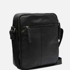 Schoudertassen^Chesterfield Alva schoudertas black
