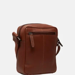 Schoudertassen^Chesterfield Ancona schoudertas cognac