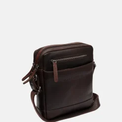 Schoudertassen^Chesterfield Arnhem schoudertas M brown