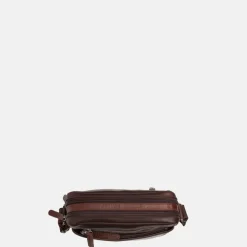 Schoudertassen^Chesterfield Arnhem schoudertas M brown