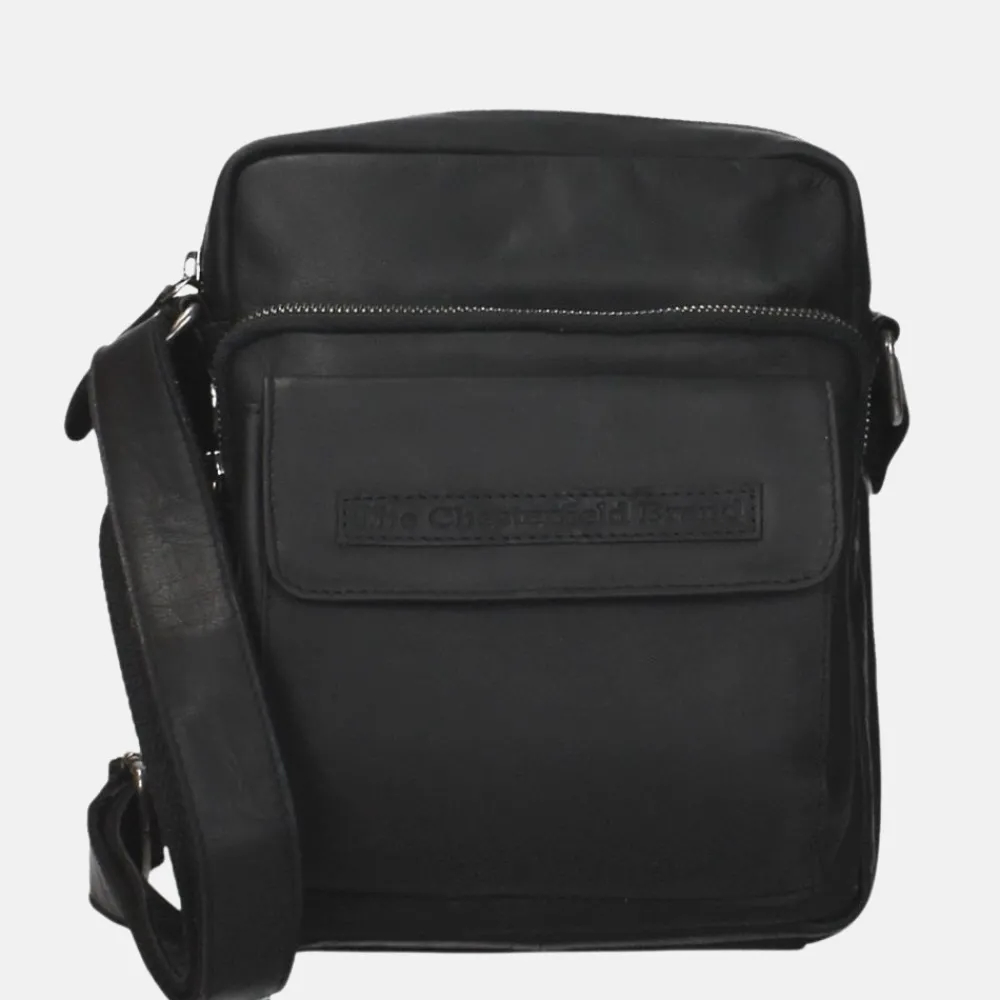 Schoudertassen^Chesterfield Bath schoudertas black