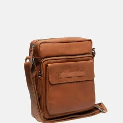 Schoudertassen^Chesterfield Bath schoudertas cognac