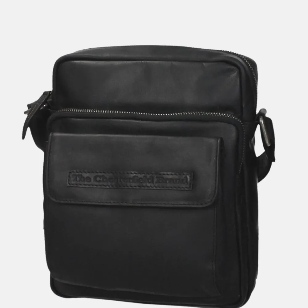 Schoudertassen^Chesterfield Bath schoudertas black