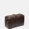 Toilettassen^Chesterfield Biassa toilettas L dark brown