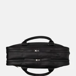 Heren Laptoptassen^Chesterfield Boston laptoptas 15 inch zwart