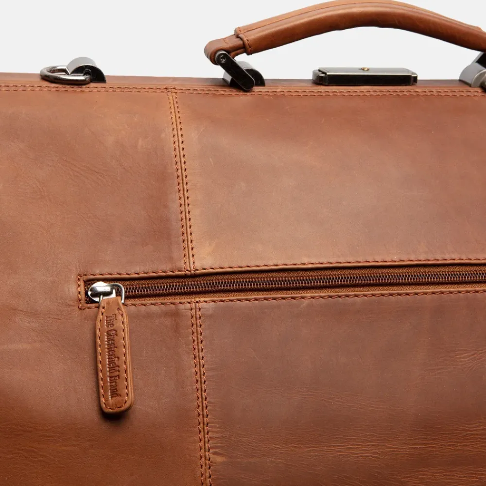 Handbagage Tassen | Weekendtassen^Chesterfield Corfu weekendtas L cognac