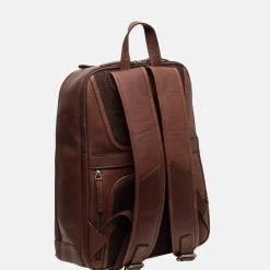 Laptop Rugzakken^Chesterfield Detroit laptoprugzak 14 inch brown
