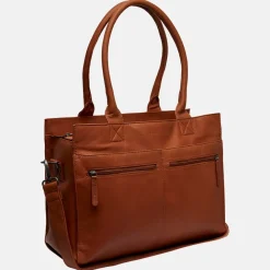 Luiertassen^Chesterfield Elody luiertas cognac