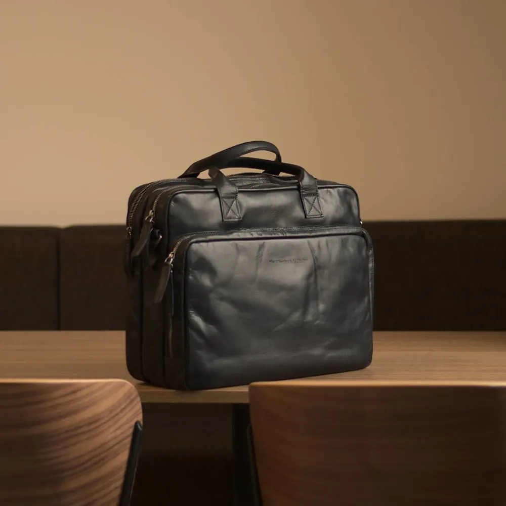 Heren Laptoptassen^Chesterfield Jackson laptoptas 15 inch black