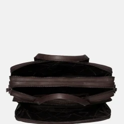 Heren Laptoptassen^Chesterfield Jackson laptoptas 15 inch dark brown