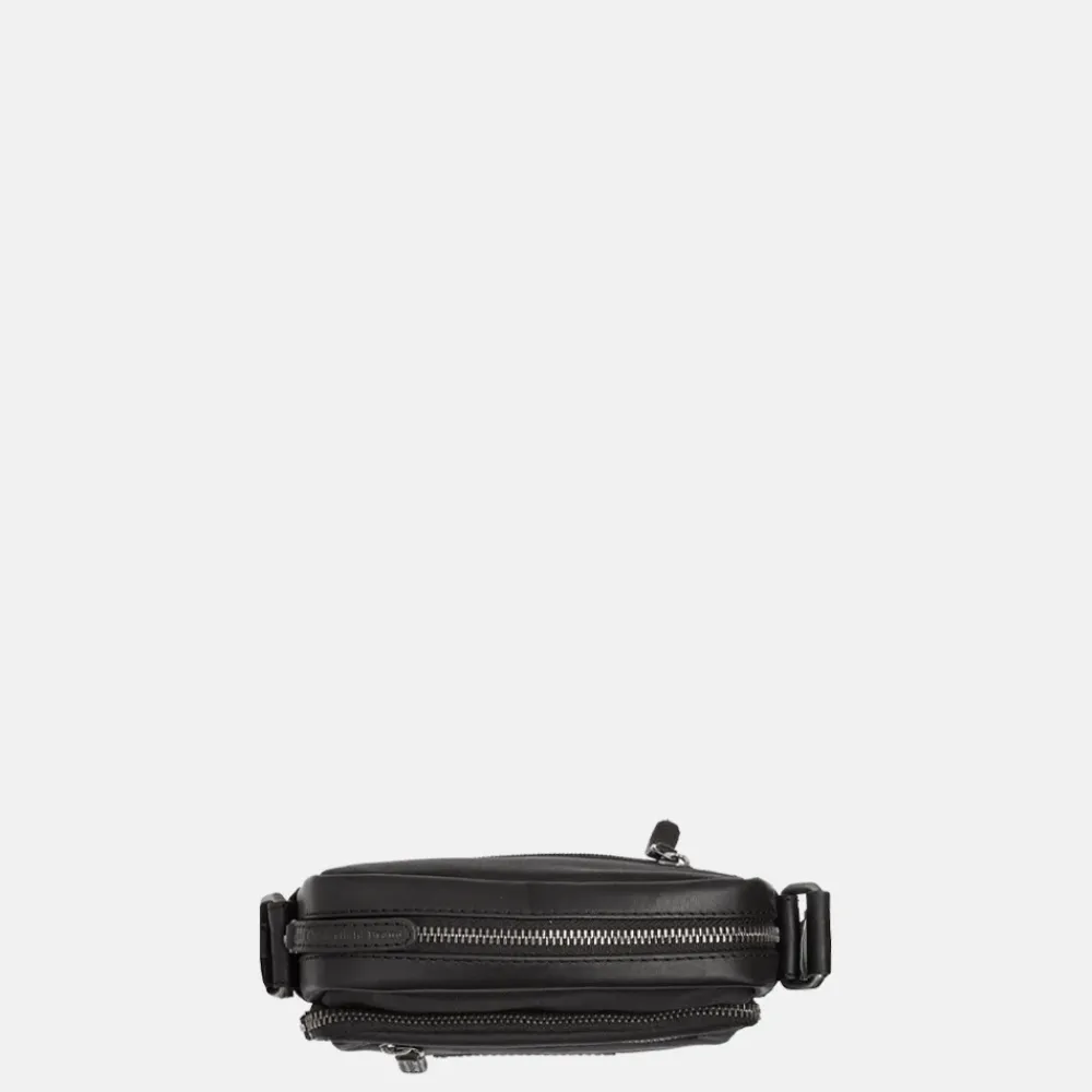 Schoudertassen^Chesterfield Karlstad crossbody tas black