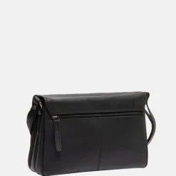 Crossbody Tassen^Chesterfield Laverton crossbody tas black