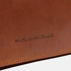 Crossbody Tassen^Chesterfield Laverton crossbody tas cognac
