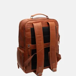 Laptop Rugzakken^Chesterfield Lennox laptoprugzak L 16 inch cognac