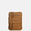 Schoudertassen^Chesterfield Lou schoudertas cognac