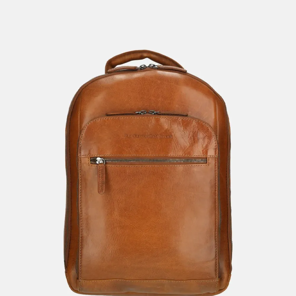 Laptop Rugzakken^Chesterfield Maggiore laptoprugzak cognac