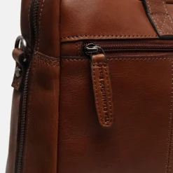 Dames Laptoptassen^Chesterfield Modena laptoptas 15 inch cognac