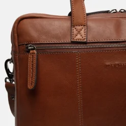 Dames Laptoptassen^Chesterfield Modena laptoptas 15 inch cognac