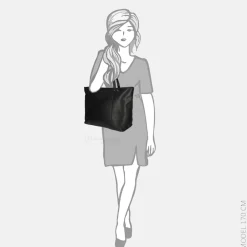 Dames Laptoptassen^Chesterfield Novum Ferrera shopper 15 inch zwart