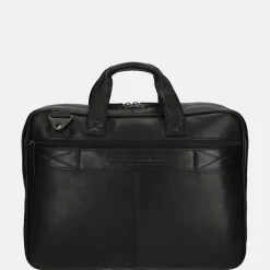 Heren Laptoptassen^Chesterfield Novum laptoptas 15 inch zwart