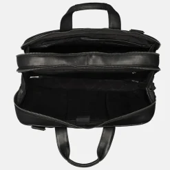 Heren Laptoptassen^Chesterfield Novum laptoptas 15 inch zwart