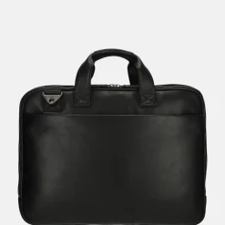 Heren Laptoptassen^Chesterfield Novum laptoptas 15 inch zwart