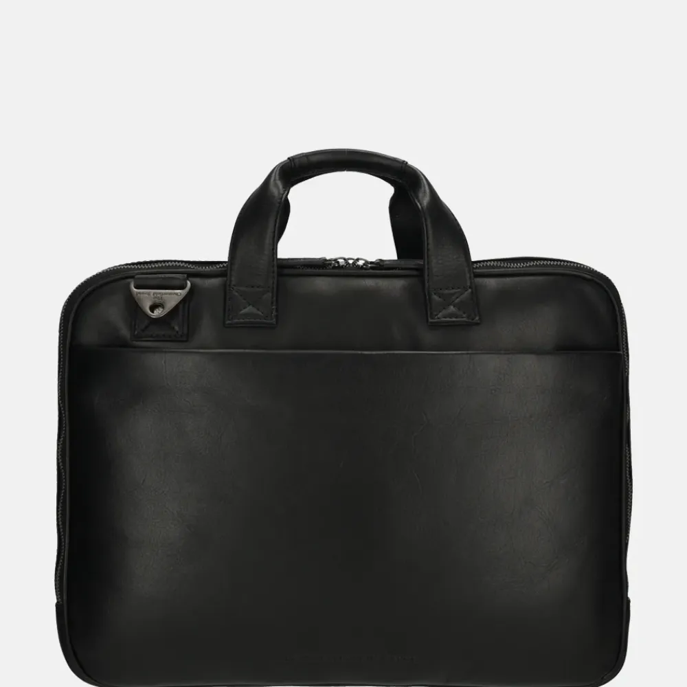 Heren Laptoptassen^Chesterfield Novum laptoptas 15 inch zwart