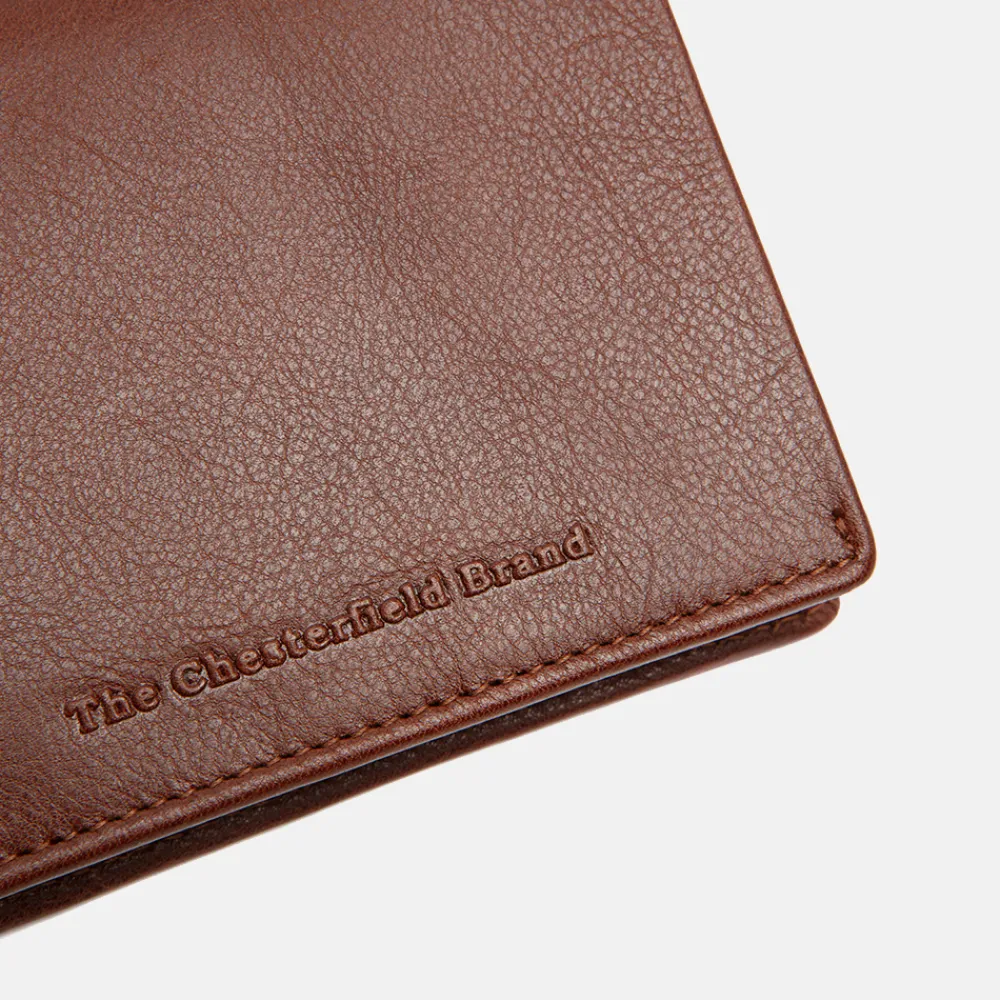 Heren Portemonnees | Gepersonaliseerde Portemonnees^Chesterfield Oregano billfold cognac