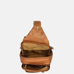 Crossbody Tassen^Chesterfield Riga crossbody tas cognac