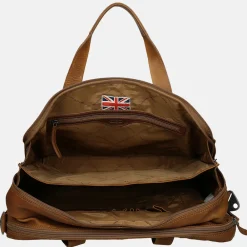 Heren Laptoptassen^Chesterfield Ryan laptoptas 17 inch cognac
