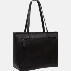 Dames Laptoptassen^Chesterfield Salo laptoptas 15 inch zwart