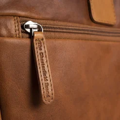 Heren Laptoptassen | Dames Laptoptassen^Chesterfield Seth laptoptas 15 inch cognac