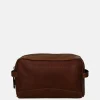 Toilettassen^Chesterfield Stacey toilettas cognac