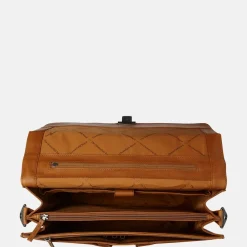 Heren Laptoptassen^Chesterfield Stuttgart laptoptas 14 inch cognac