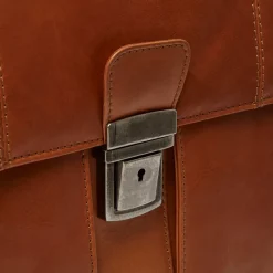 Heren Laptoptassen^Chesterfield Stuttgart laptoptas 14 inch cognac
