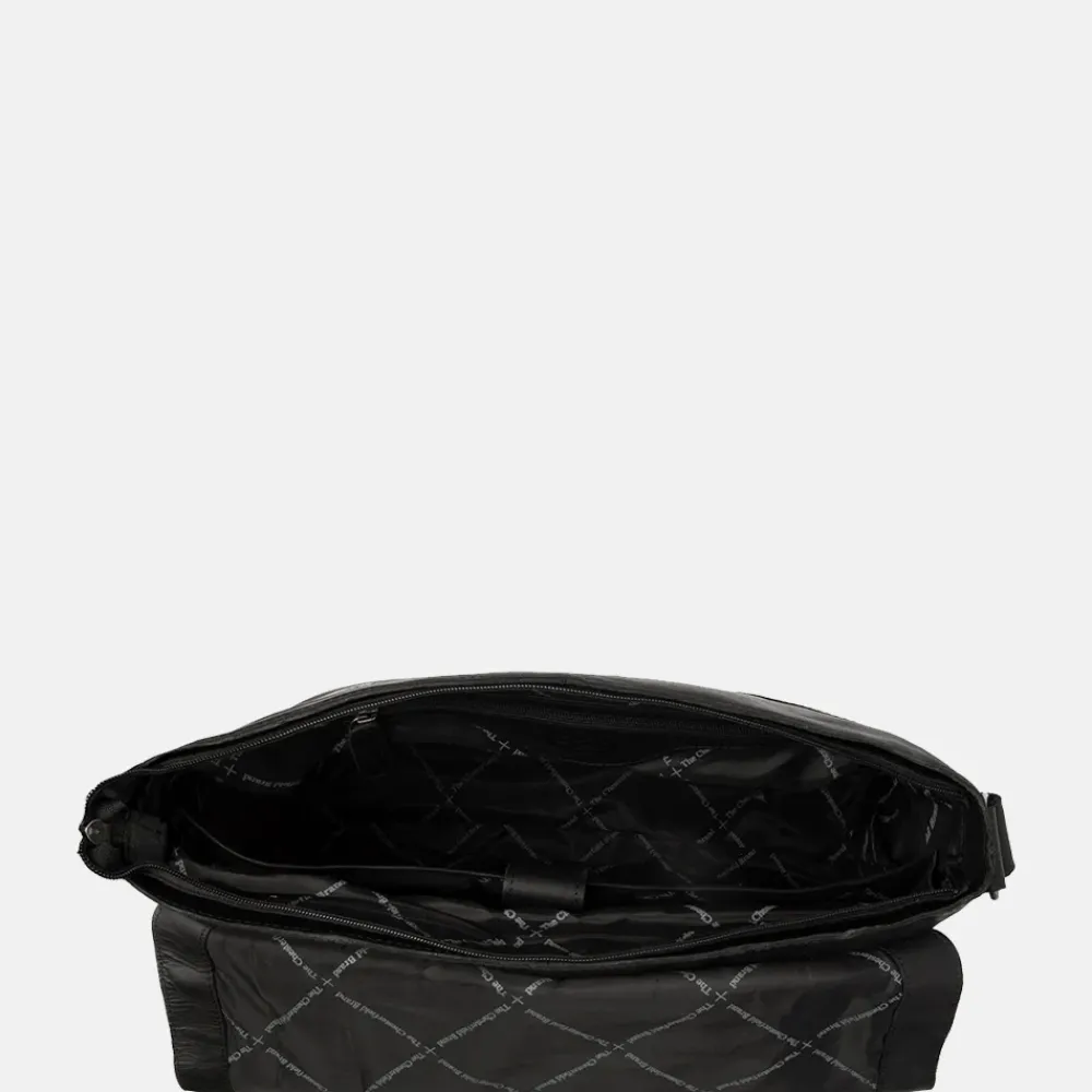 Schoudertassen^Chesterfield Toledo schoudertas A4 black