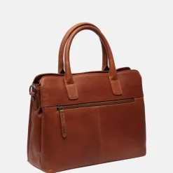 Handtassen^Chesterfield Valmonte handtas cognac