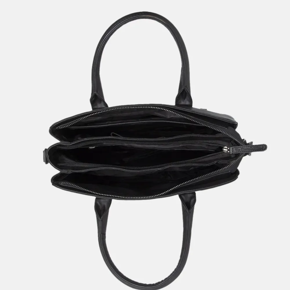 Handtassen^Chesterfield Valmonte handtas black