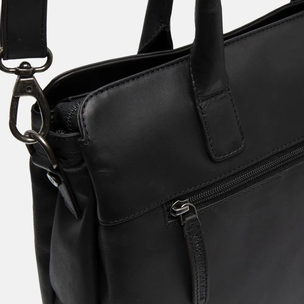 Handtassen^Chesterfield Valmonte handtas black