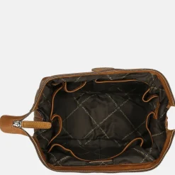 Toilettassen^Chesterfield Vince toilettas cognac
