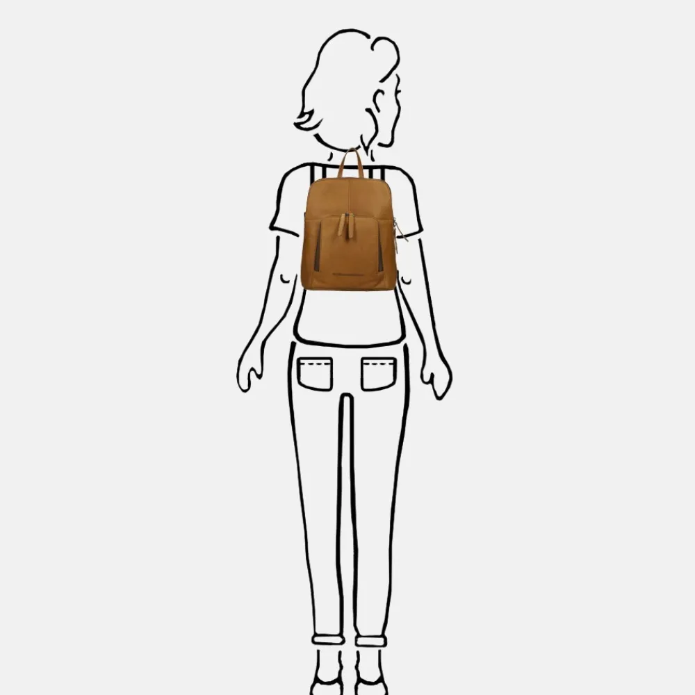 Fashion Rugzakken | Vrijetijd Rugzakken^Chesterfield Vivia rugzak M cognac