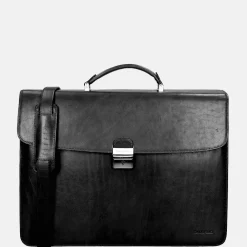 Aktetassen^Claudio Ferrici aktetas 15.6 inch black