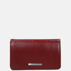 Dames Portemonnees^Claudio Ferrici Classico portemonnee red