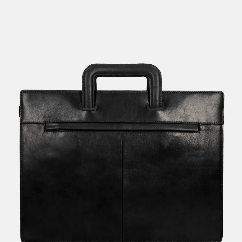 Schoolhandtassen | Dames Laptoptassen^Claudio Ferrici Classico laptoptas 15.6 inch M black