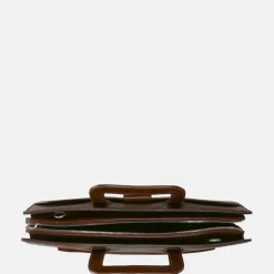 Schoolhandtassen | Dames Laptoptassen^Claudio Ferrici Classico laptoptas 15.6 inch M brown