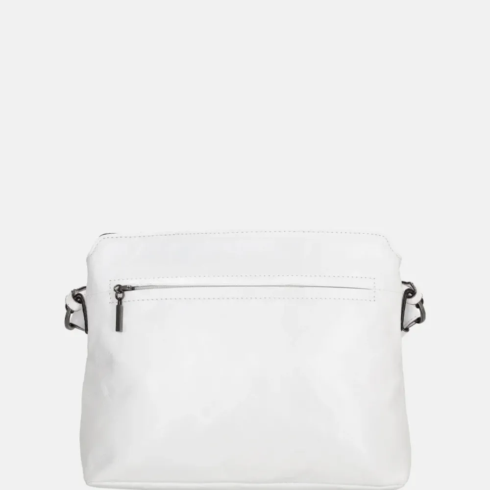 Handtassen^Claudio Ferrici handtas white