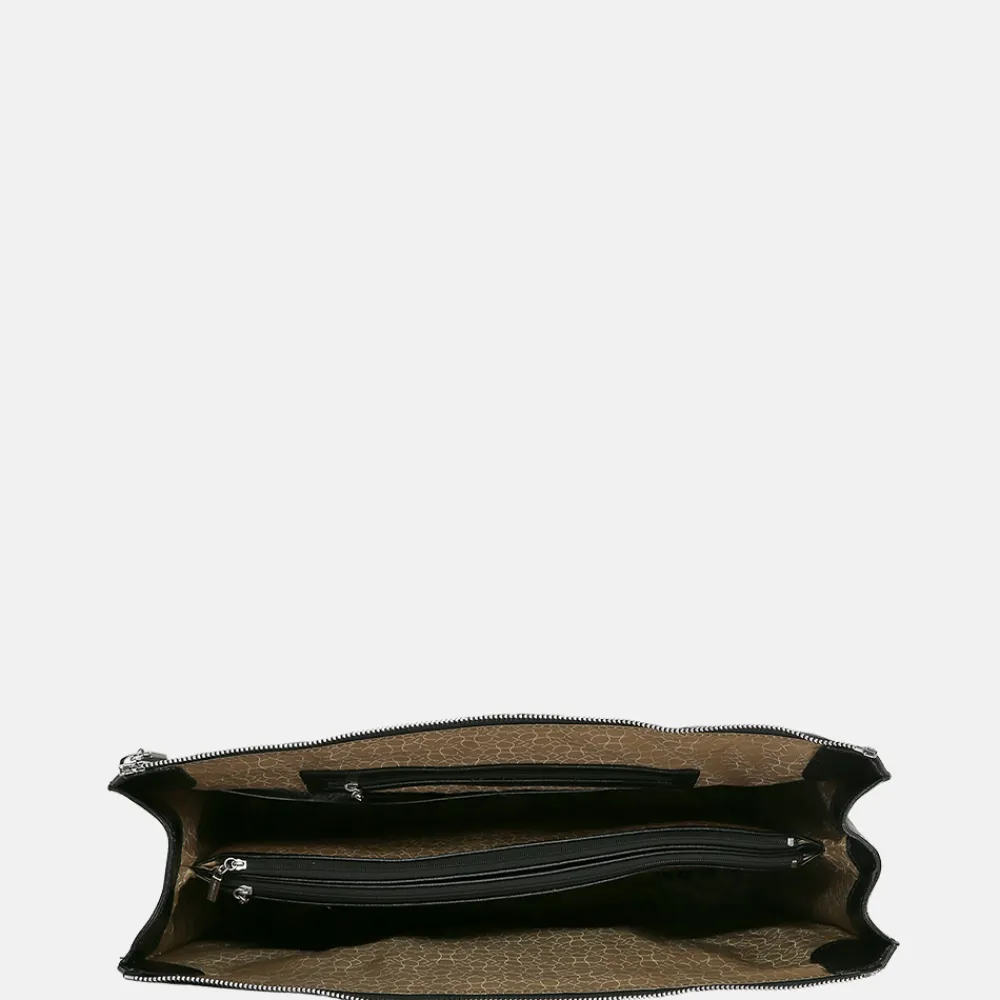 Schoolhandtassen | Dames Laptoptassen^Claudio Ferrici Lady shopper 15.6 inch black