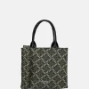 Handtassen^Claudio Ferrici Logo handtas black